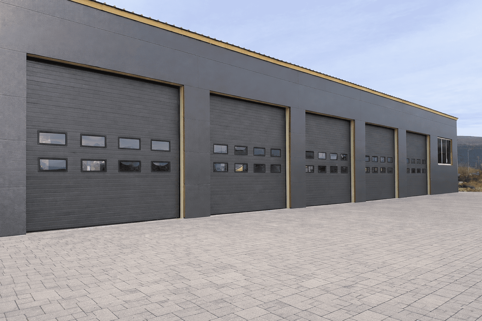 industrijska garažna vrata, alfaplast - tomislavgrad, bih